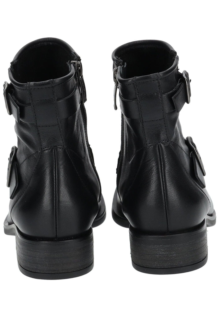 Paul Green Stiefelette Glattleder Schwarz