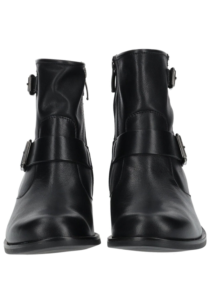 Paul Green Stiefelette Glattleder Schwarz