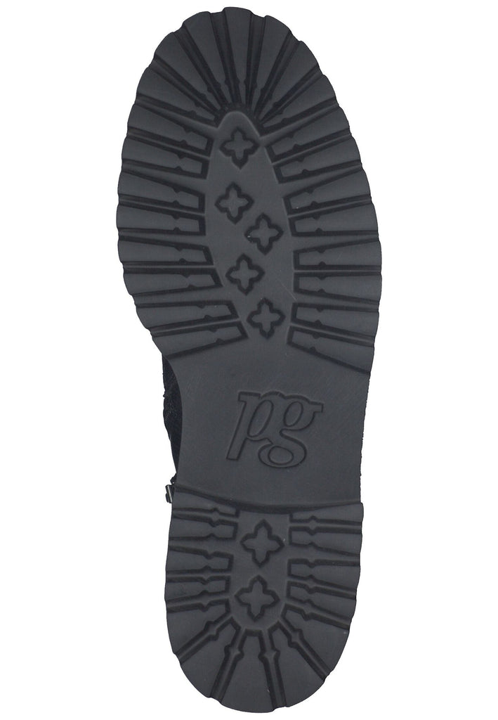 Paul Green Stiefelette Glattleder Schwarz
