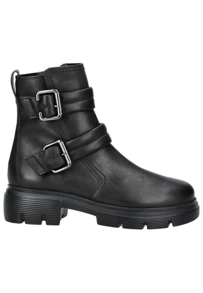 Paul Green Stiefelette Glattleder Schwarz