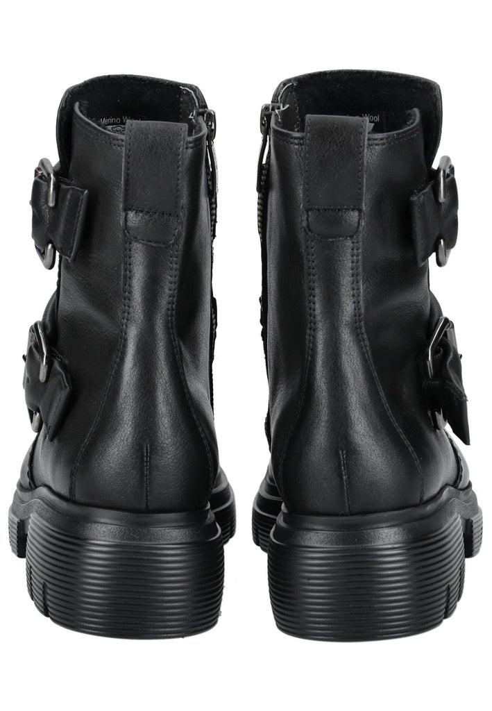 Paul Green Stiefelette Glattleder Schwarz