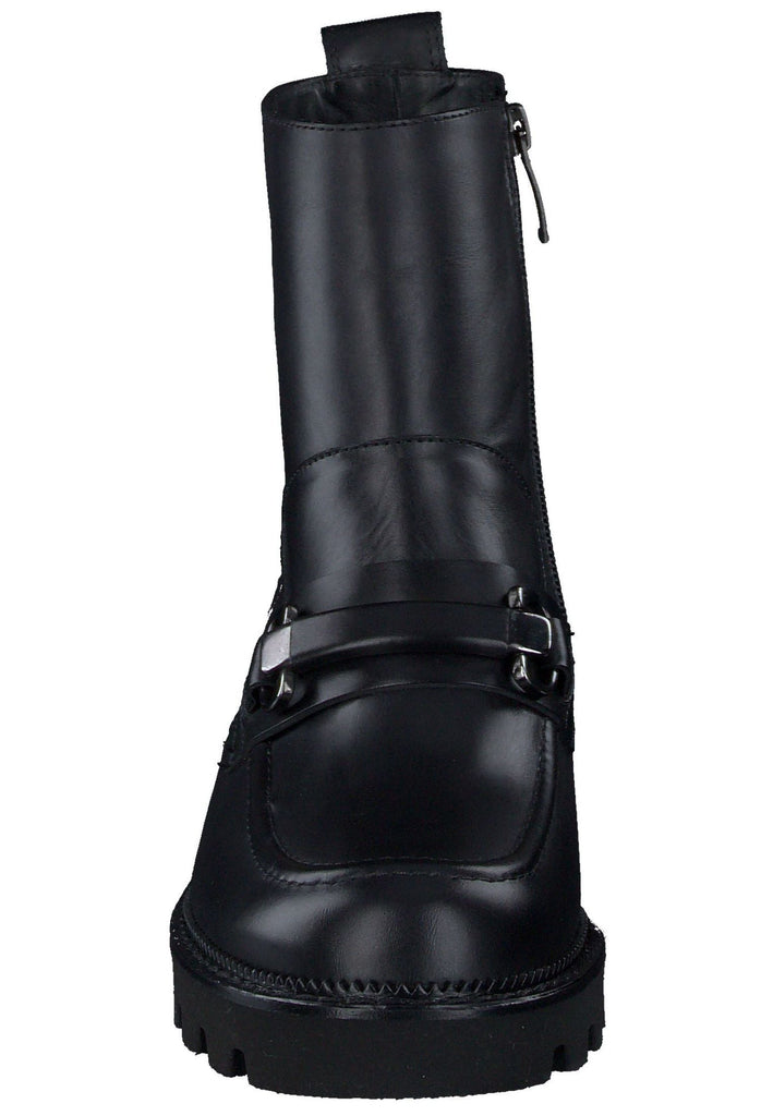 Paul Green Stiefelette Glattleder Schwarz