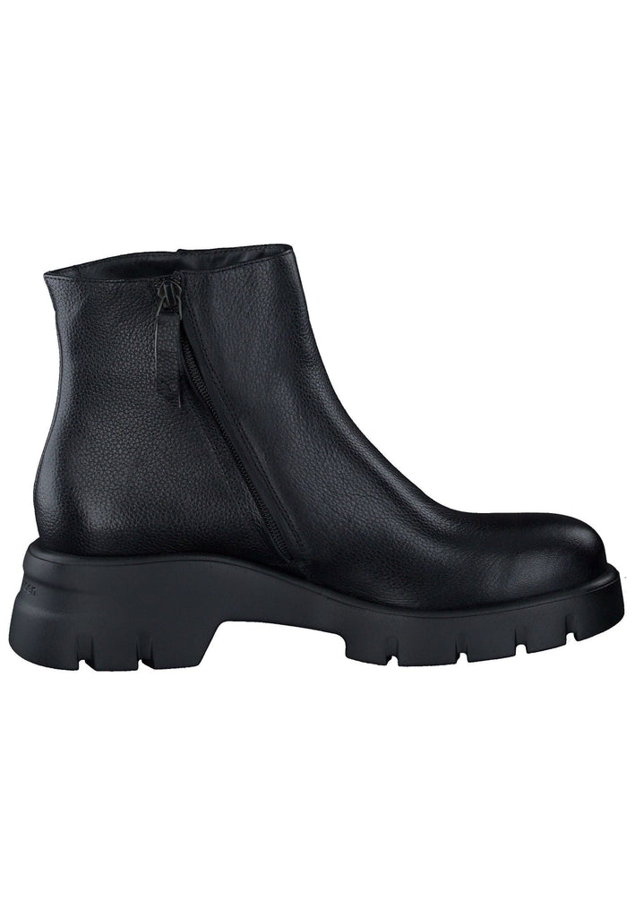 Paul Green Stiefelette Glattleder Schwarz