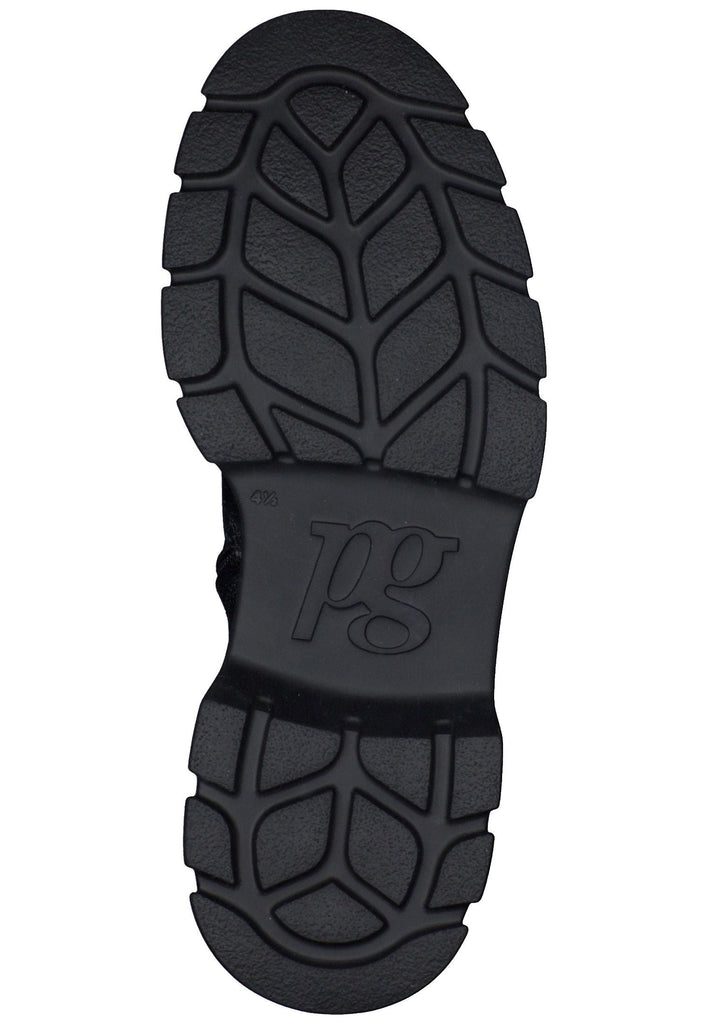 Paul Green Stiefelette Glattleder Schwarz