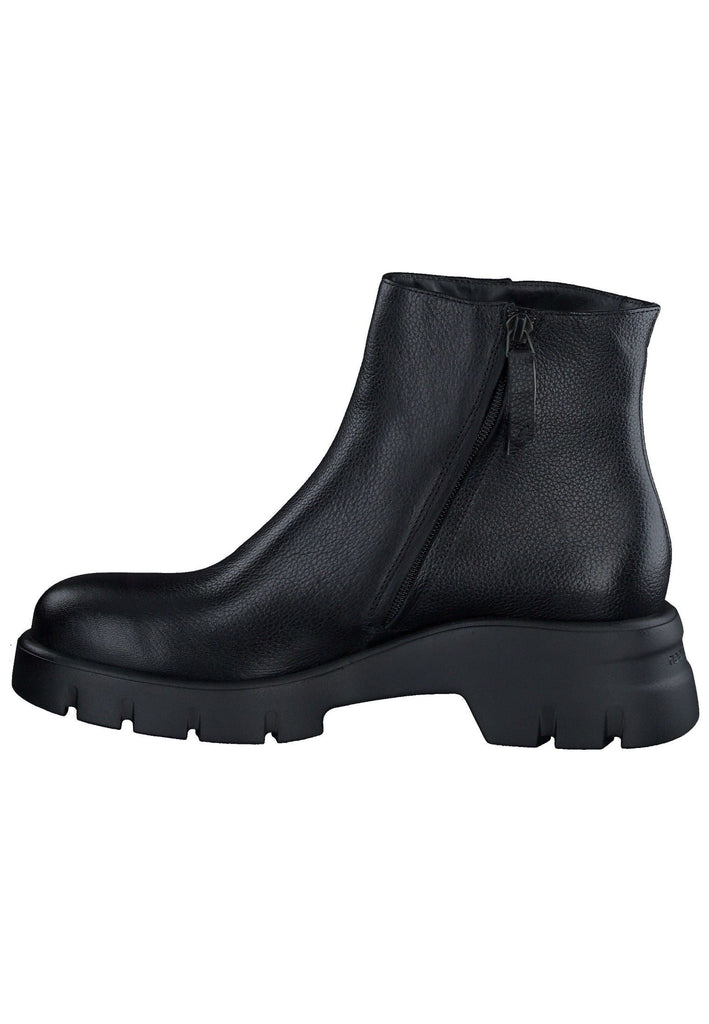 Paul Green Stiefelette Glattleder Schwarz