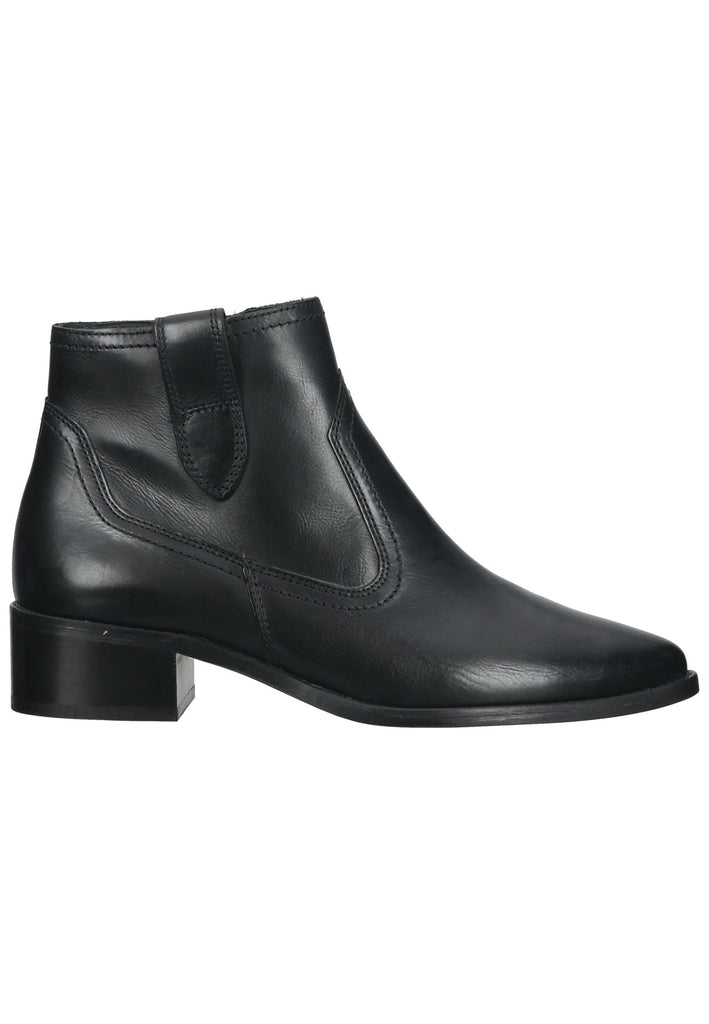 Paul Green Stiefelette Glattleder Schwarz