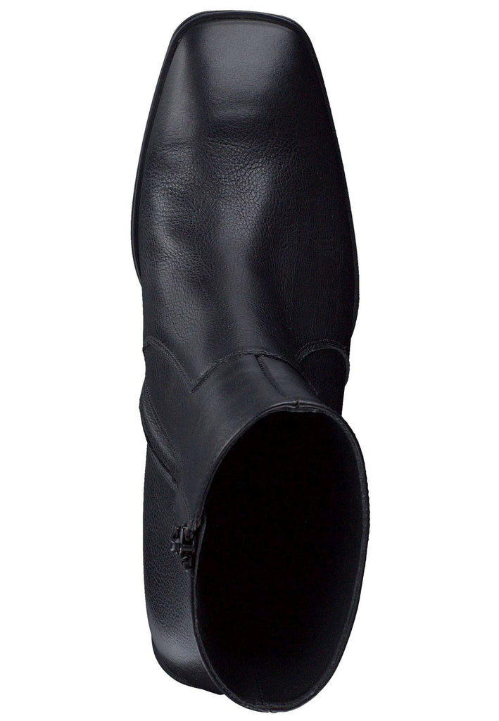 Paul Green Stiefelette Glattleder Schwarz