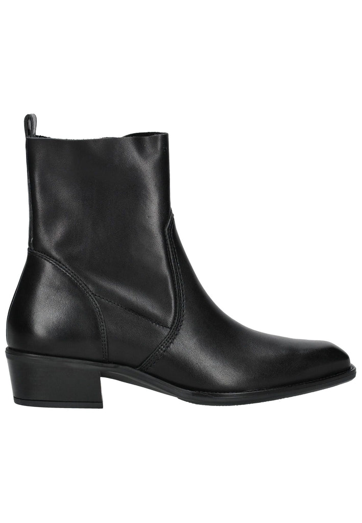 Paul Green Stiefelette Glattleder Schwarz
