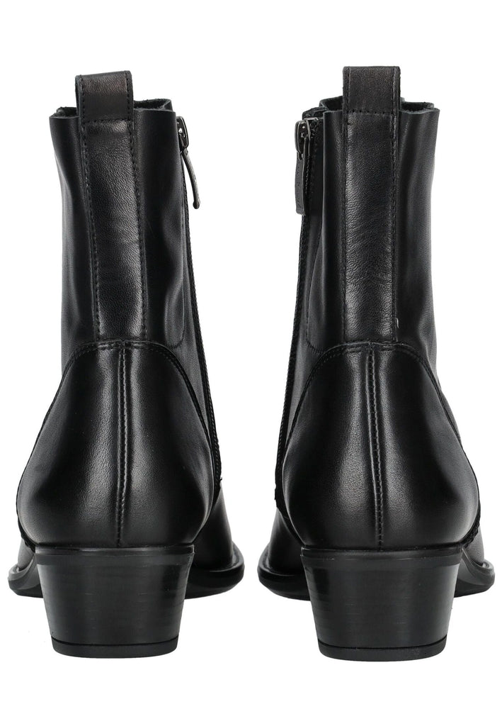 Paul Green Stiefelette Glattleder Schwarz