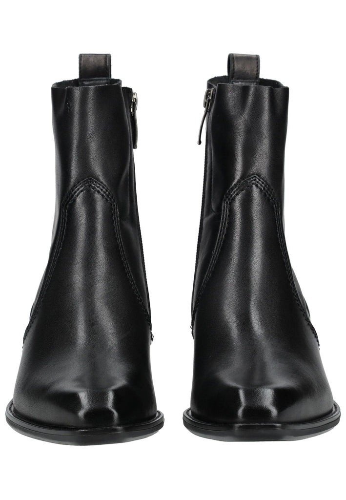 Paul Green Stiefelette Glattleder Schwarz