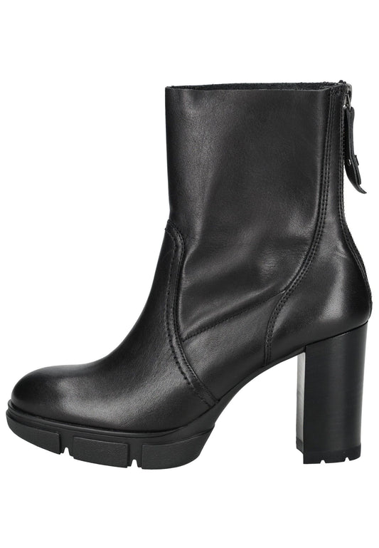 Paul Green Stiefelette Glattleder Schwarz