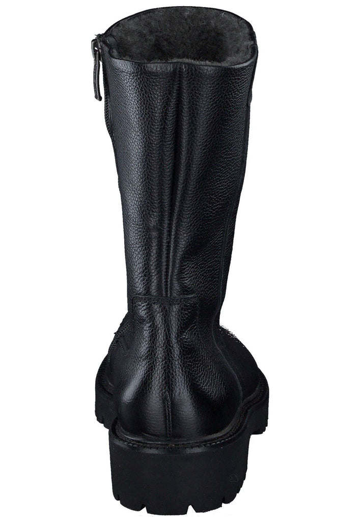Paul Green Stiefelette Glattleder Schwarz Warmfutter