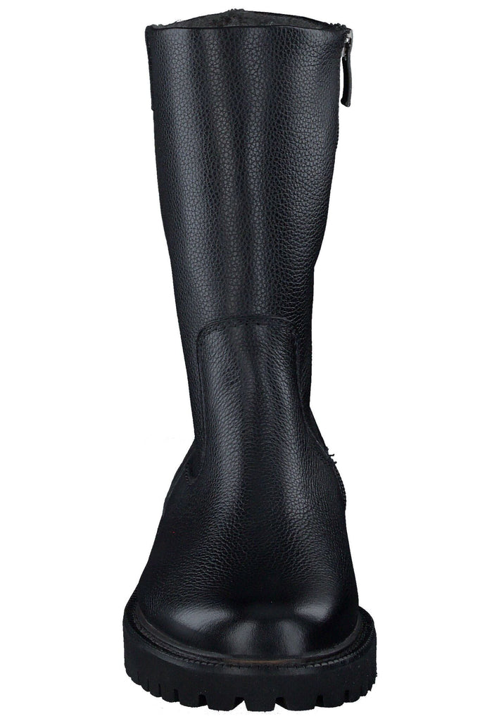 Paul Green Stiefelette Glattleder Schwarz Warmfutter