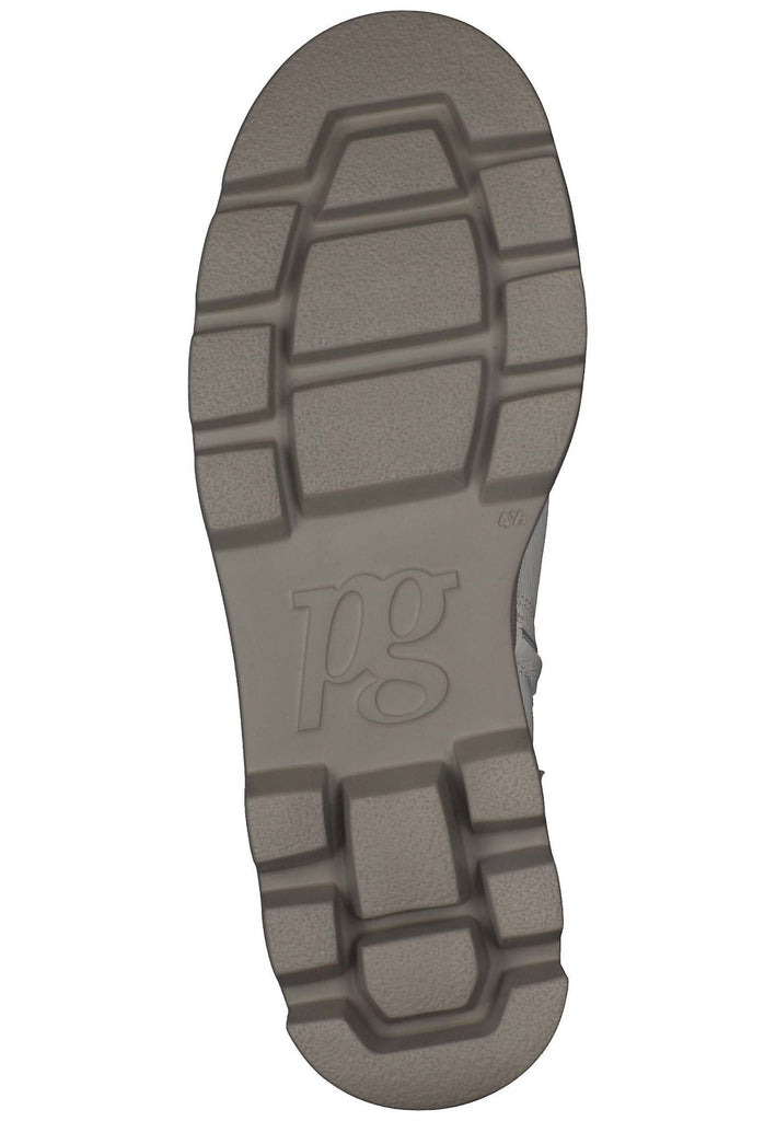 Paul Green Stiefelette Glattleder Weiß