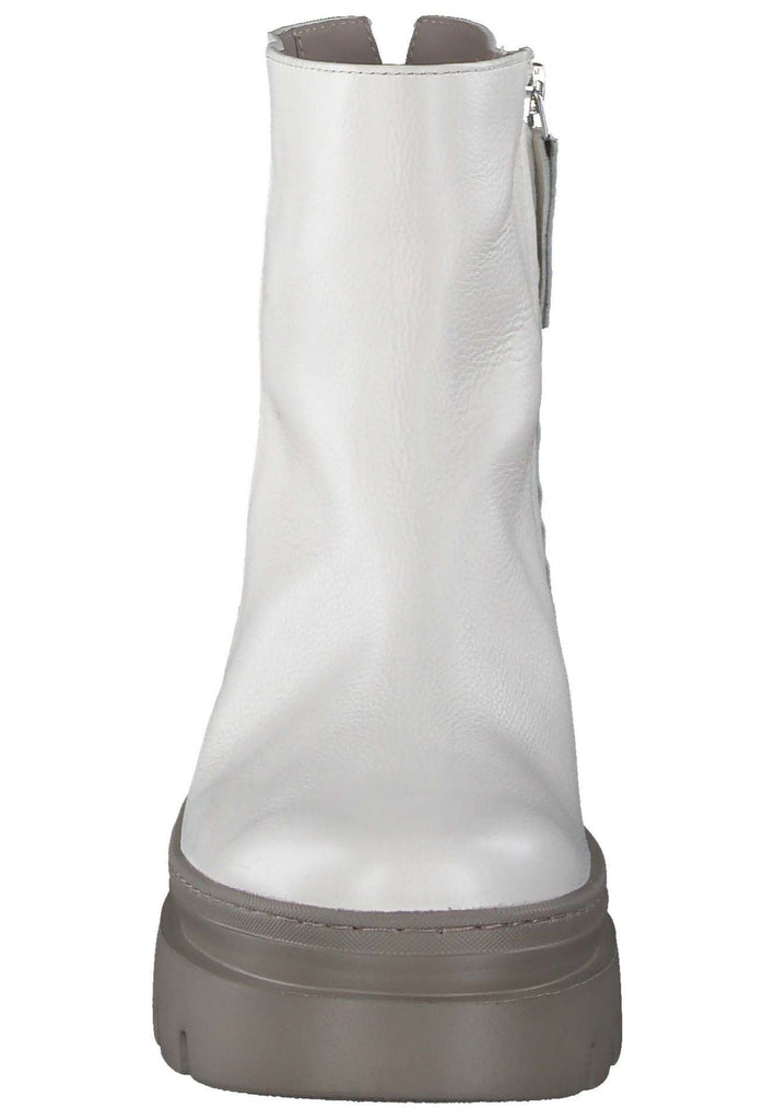 Paul Green Stiefelette Glattleder Weiß