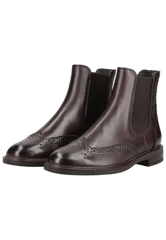 Paul Green Stiefelette Leder Espresso