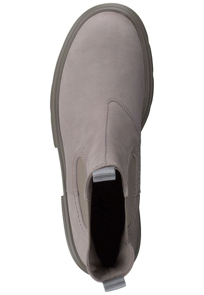 Paul Green Stiefelette Leder Grau