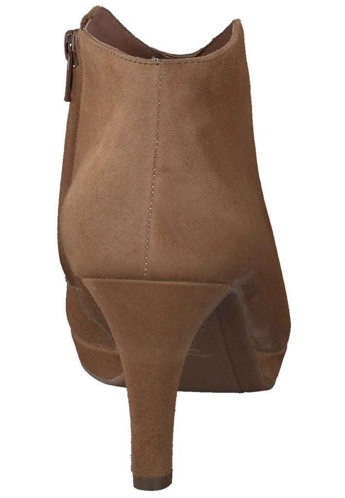 Paul Green Stiefelette Leder Mittelbraun