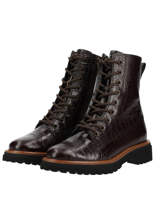 Paul Green Stiefelette Leder Mocca