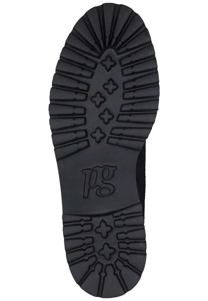 Paul Green Stiefelette Leder Schwarz