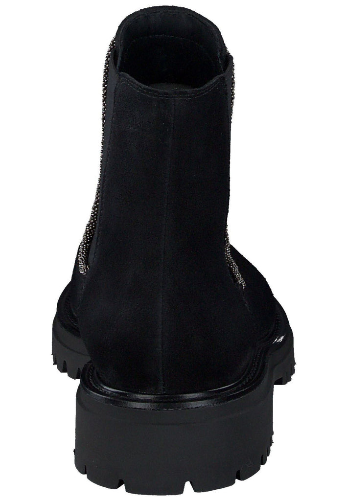Paul Green Stiefelette Leder Schwarz
