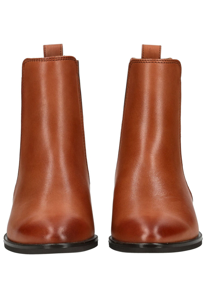 Paul Green Stiefelette Leder/Textil Cognac