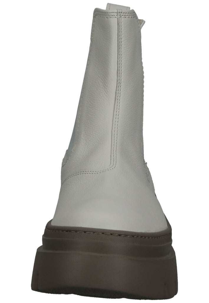 Paul Green Stiefelette Leder/Textil Hellgrau