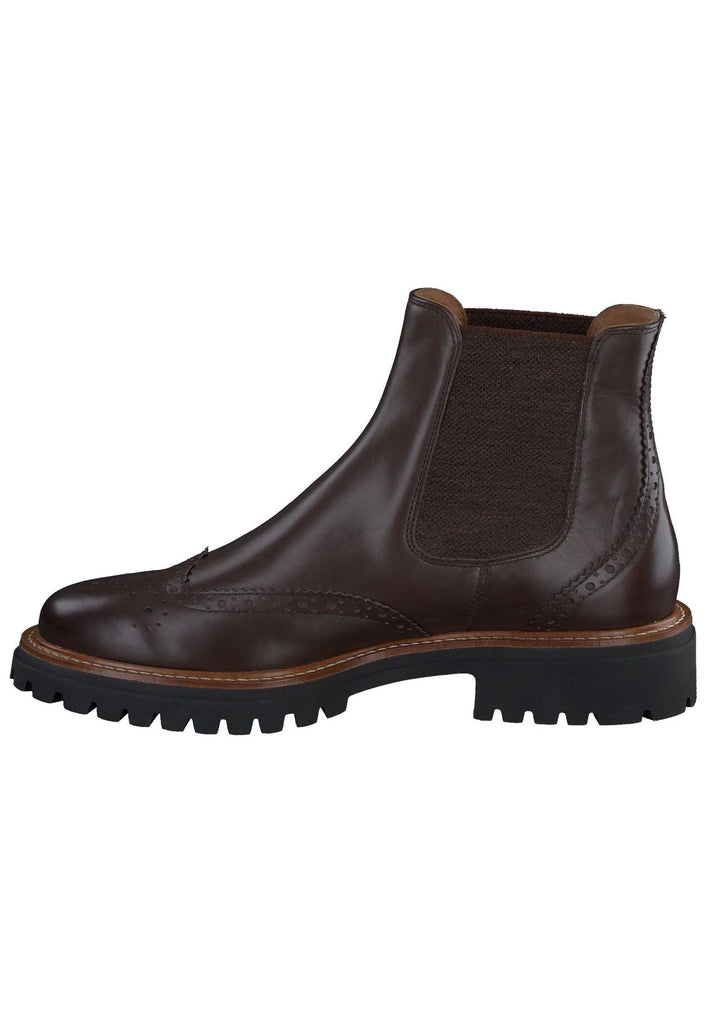 Paul Green Stiefelette Leder/Textil Moro