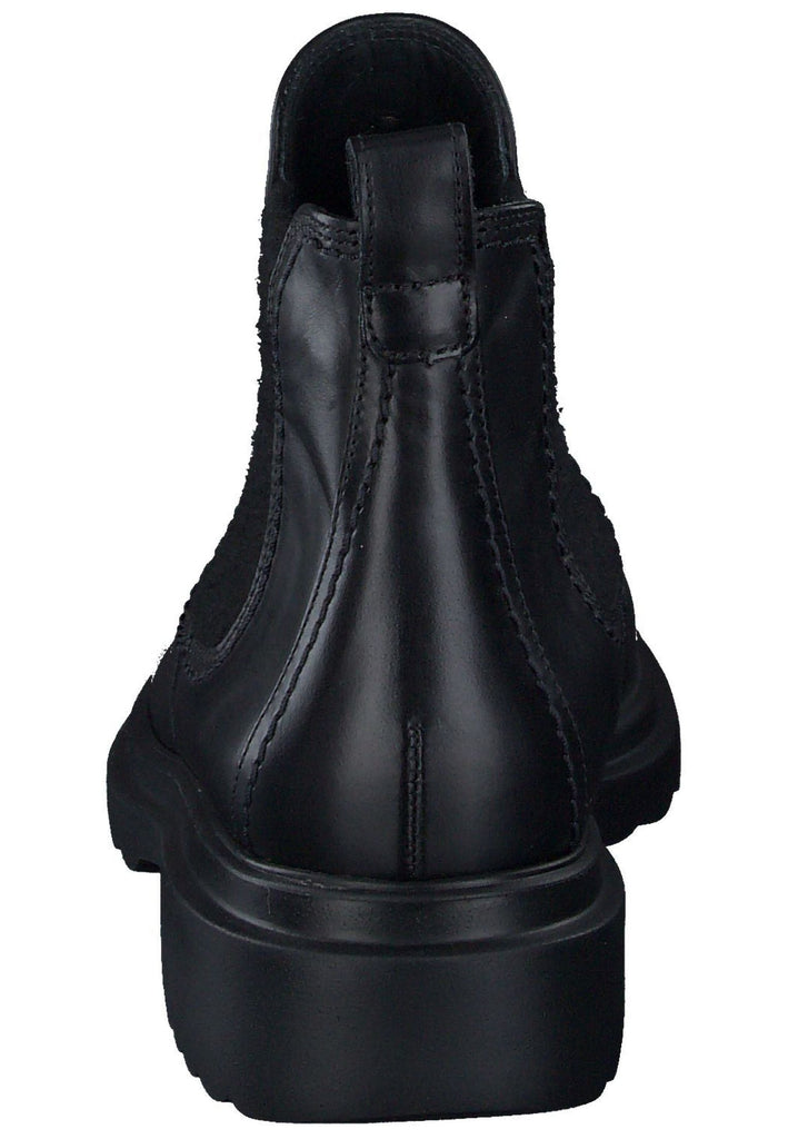 Paul Green Stiefelette Leder/Textil Schwarz