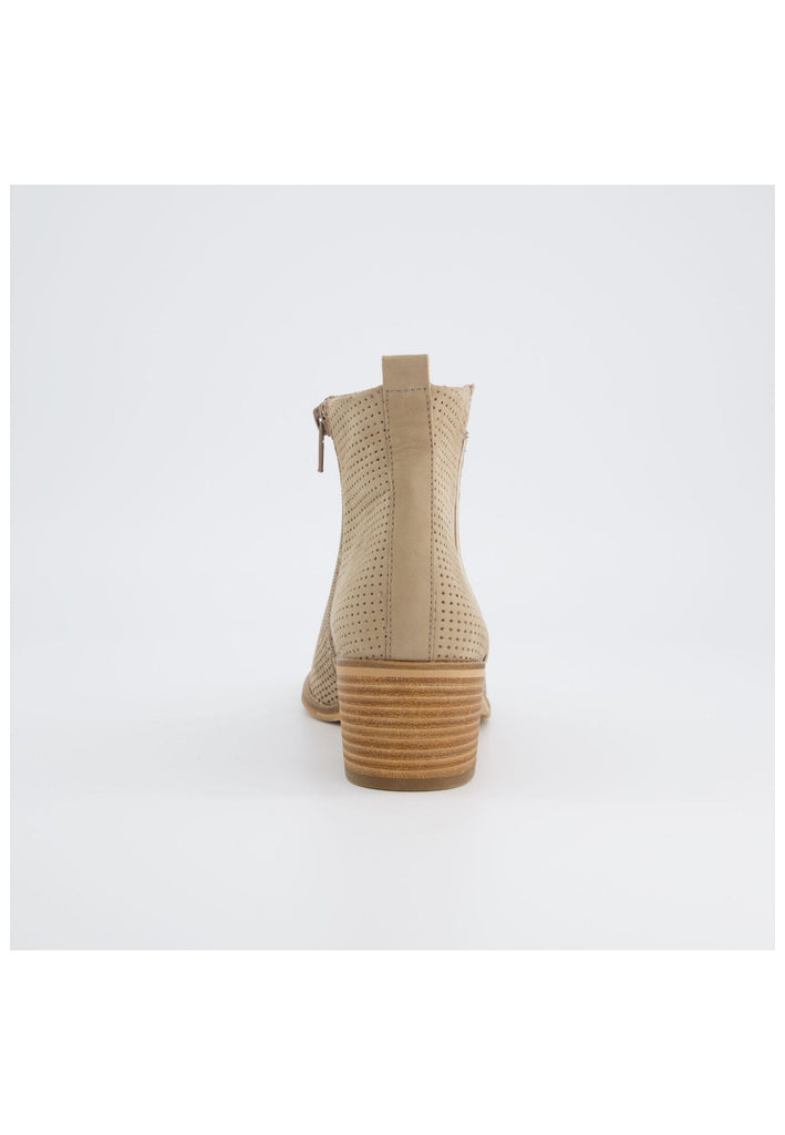 Paul Green Stiefelette Nubukleder Beige