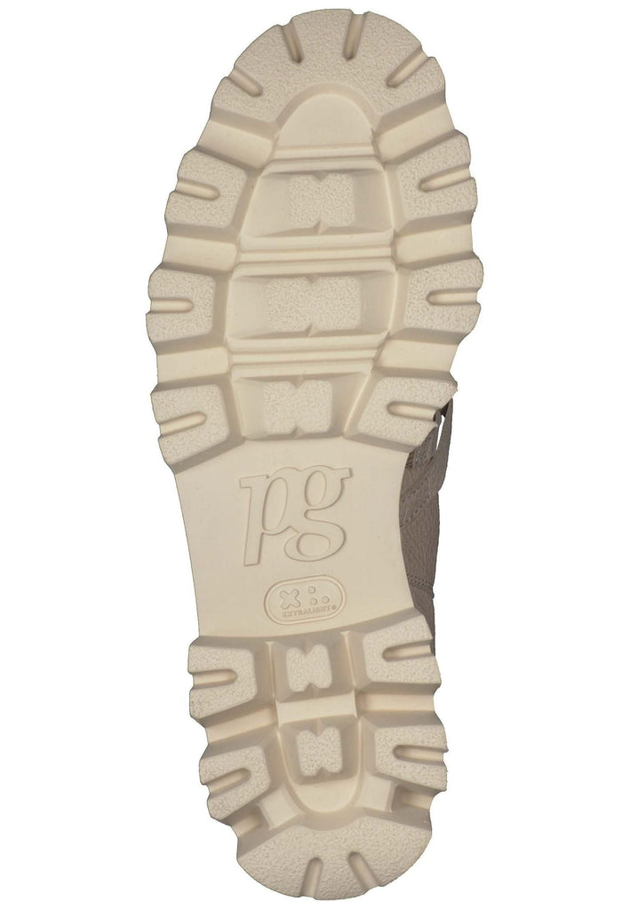 Paul Green Stiefelette Nubukleder Beige