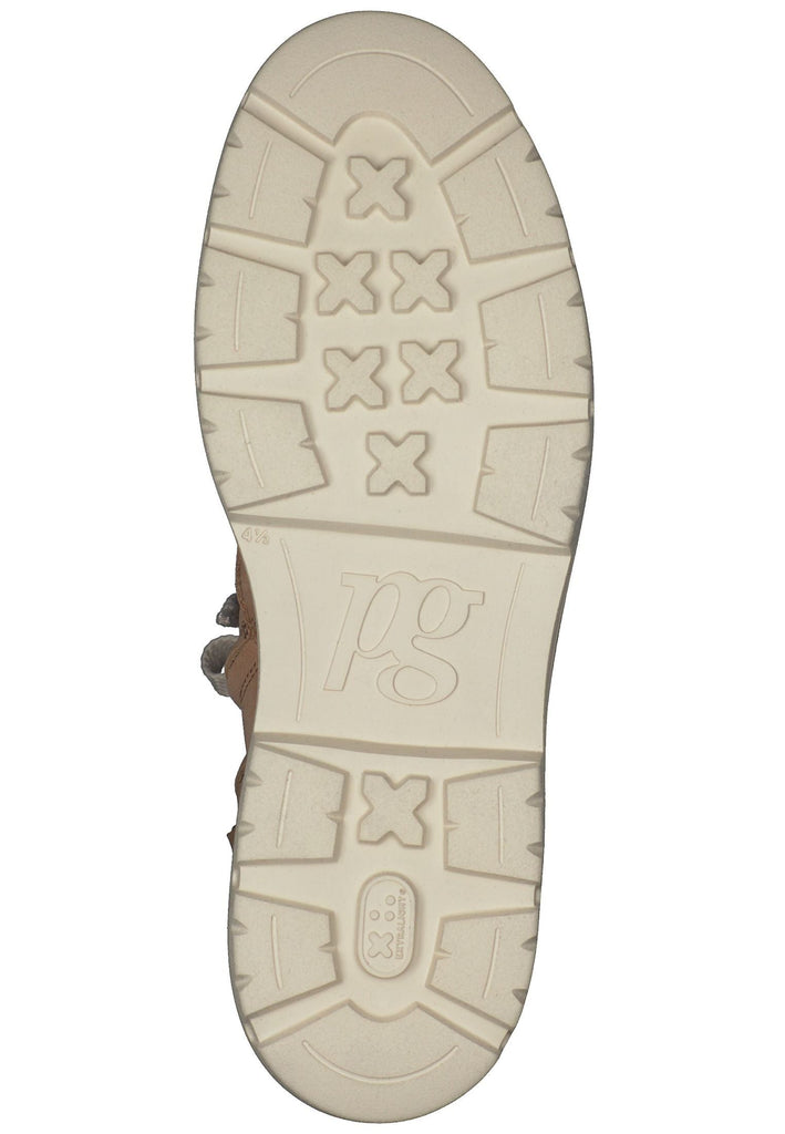 Paul Green Stiefelette Nubukleder Braun