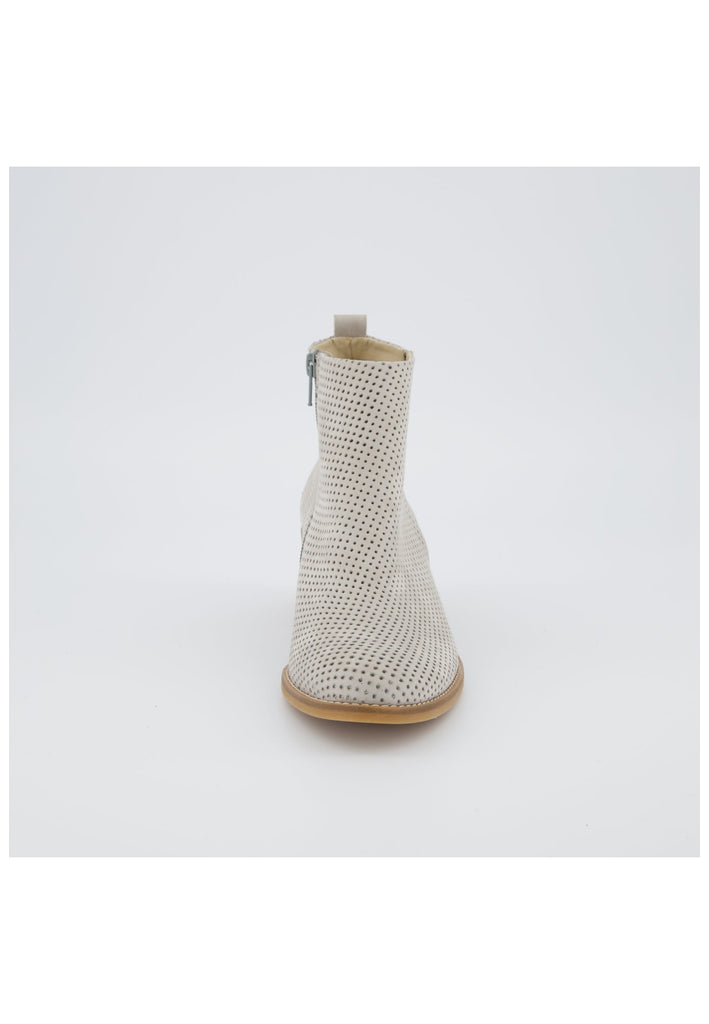 Paul Green Stiefelette Nubukleder Grau