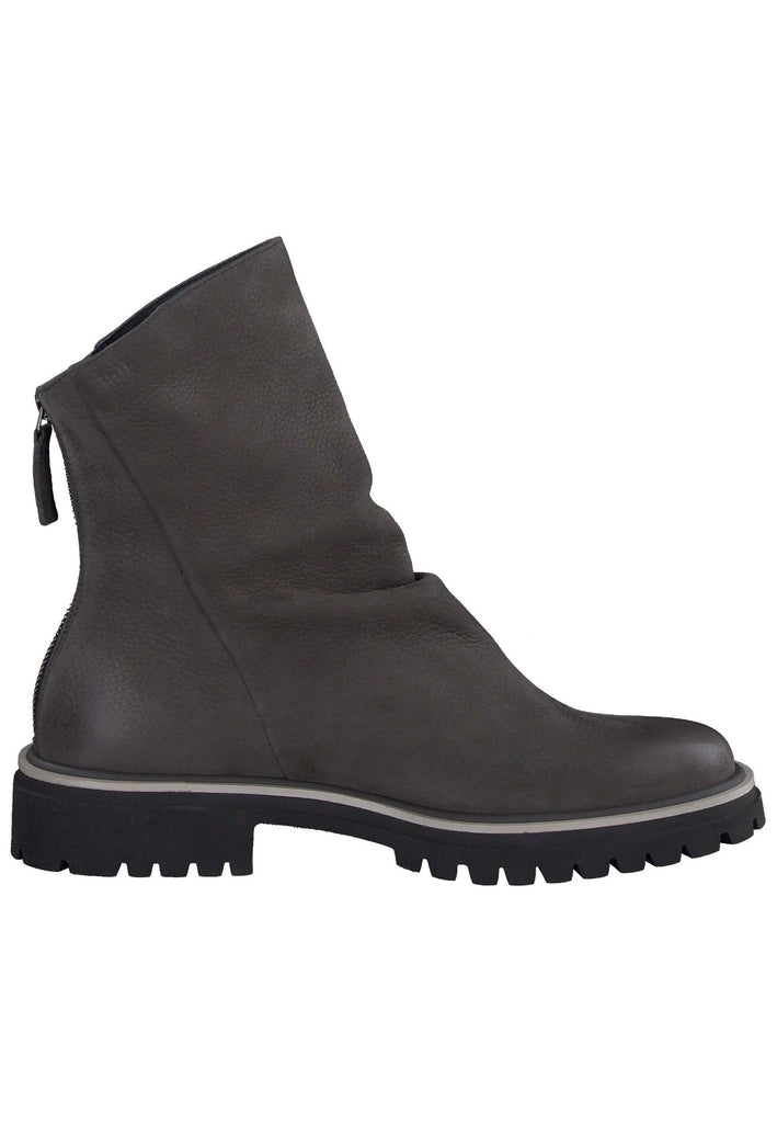 Paul Green Stiefelette Nubukleder Grau