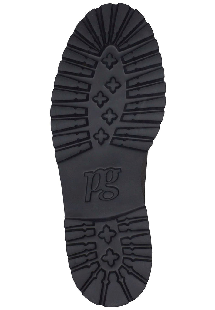 Paul Green Stiefelette Nubukleder Grau