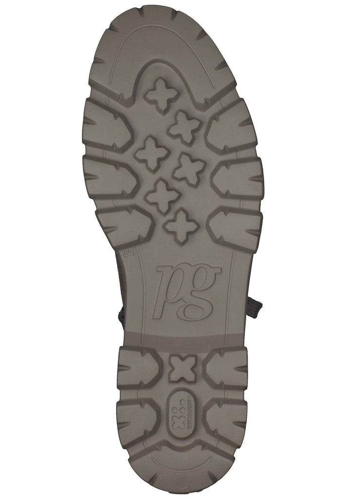 Paul Green Stiefelette Nubukleder Oliv