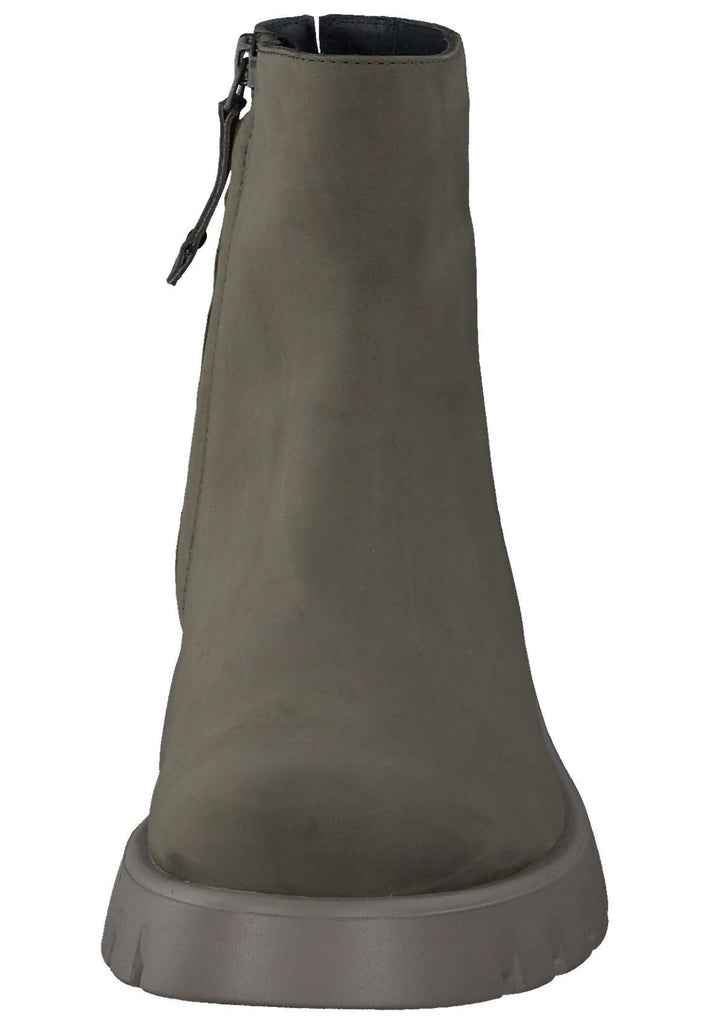 Paul Green Stiefelette Nubukleder Olive