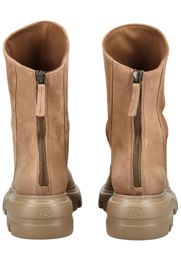 Paul Green Stiefelette Nubukleder Tan
