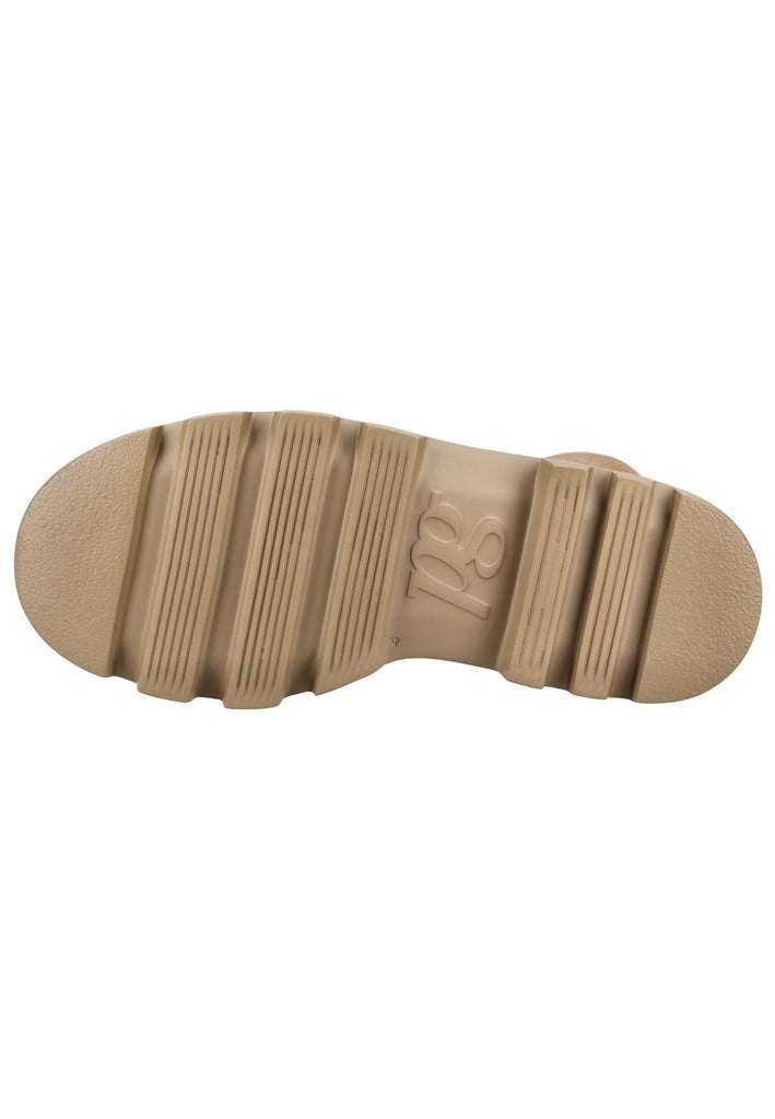 Paul Green Stiefelette Nubukleder Tan