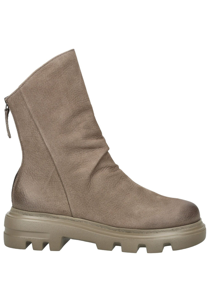Paul Green Stiefelette Nubukleder Taupe