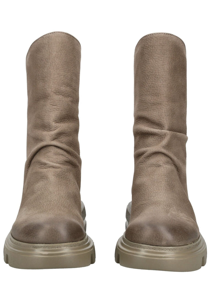 Paul Green Stiefelette Nubukleder Taupe