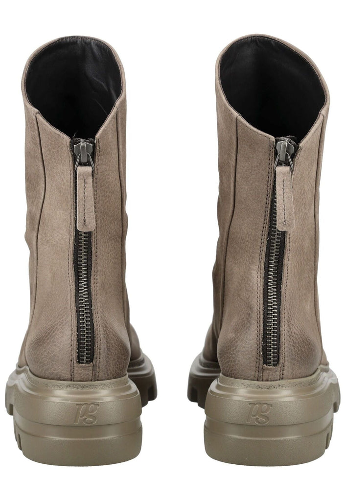 Paul Green Stiefelette Nubukleder Taupe
