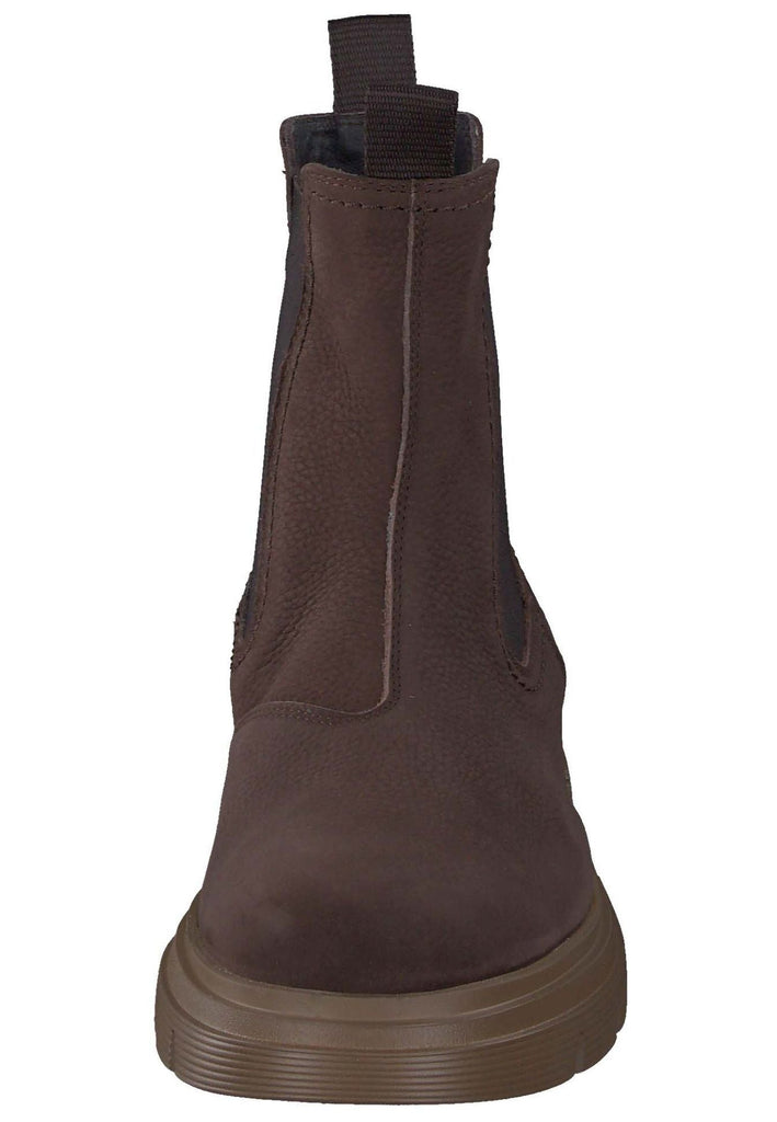 Paul Green Stiefelette Nubukleder/Textil Braun