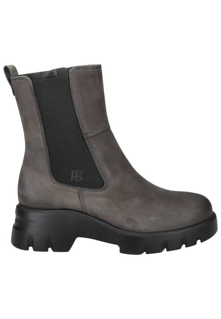 Paul Green Stiefelette Nubukleder/Textil Iron
