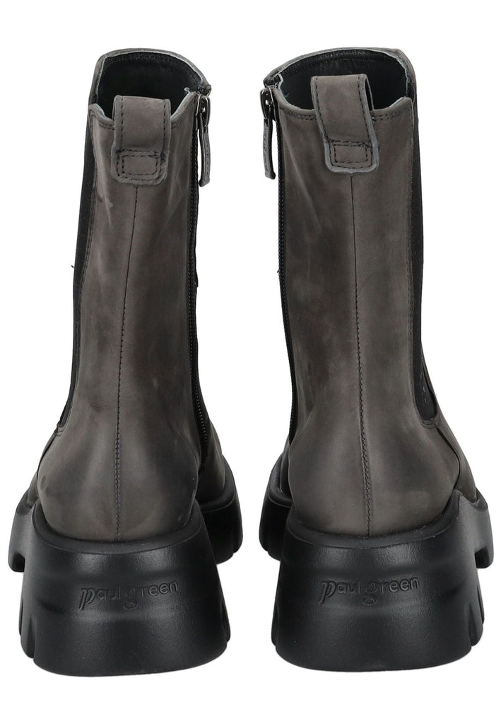 Paul Green Stiefelette Nubukleder/Textil Iron