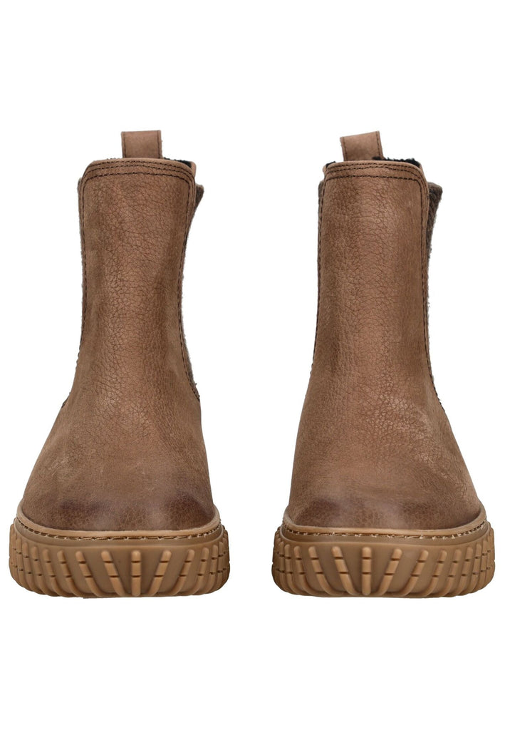 Paul Green Stiefelette Nubukleder/Textil Tabak