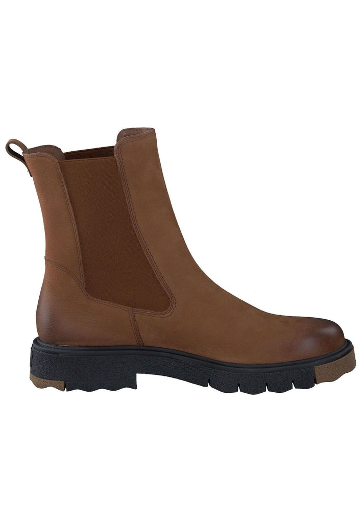 Paul Green Stiefelette Nubukleder/Textil Toffee