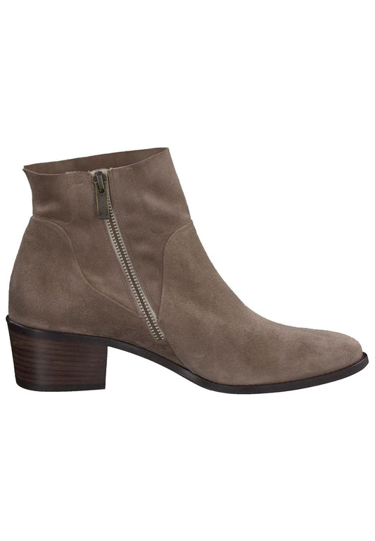 Paul Green Stiefelette Veloursleder Reh