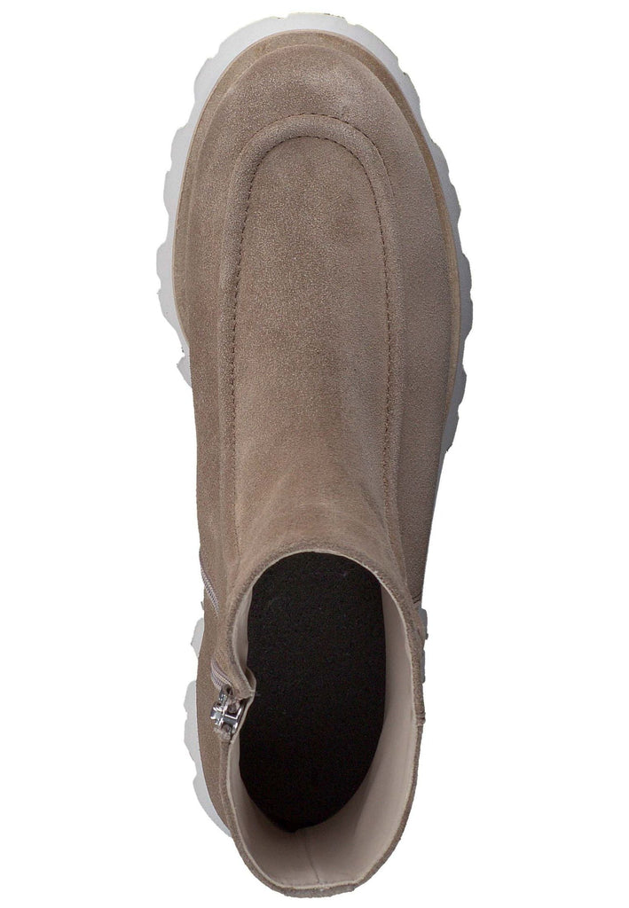 Paul Green Stiefelette Veloursleder Reh