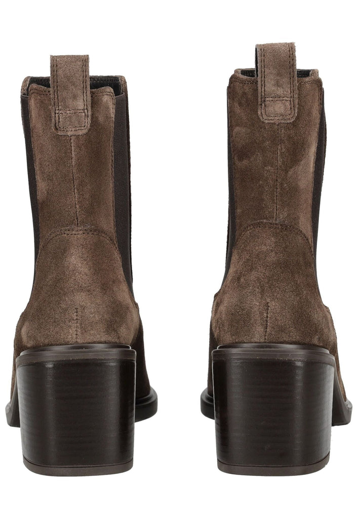 Paul Green Stiefelette Veloursleder/Textil Braun